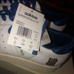 Bape Shoes - 2015 Adidas Superstar 80V - UNDFTD X BAPE Bape Shoes - 2015 Adidas Superstar 80V - UNDFTD X BAPE